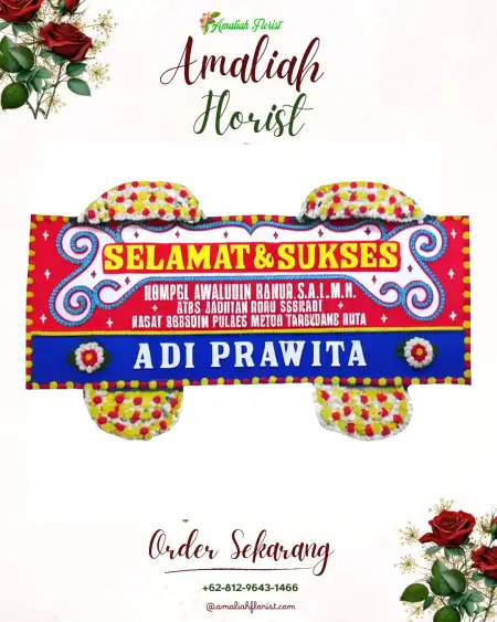Papan Bunga Ucapan Selamat Jetis Lor
